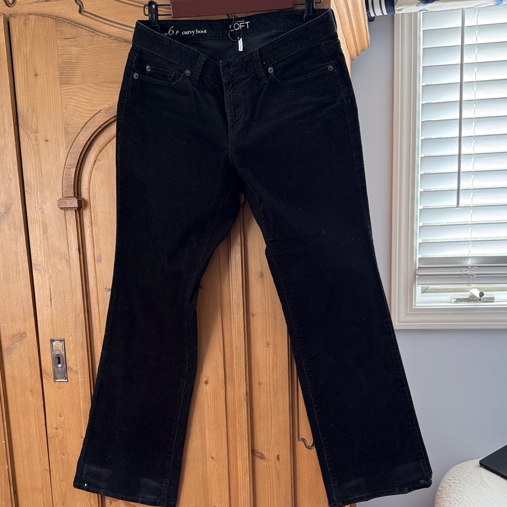 LOFT Dark Bootcut Jeans
